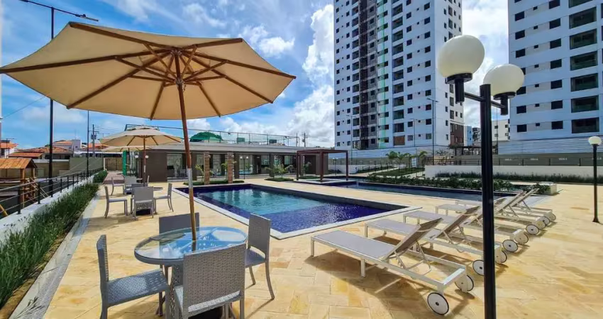 Novo e pronto pra morar. apartamento 3 quartos 1 suíte à venda no bairro dos bancários em joão pessoa - paraíba.