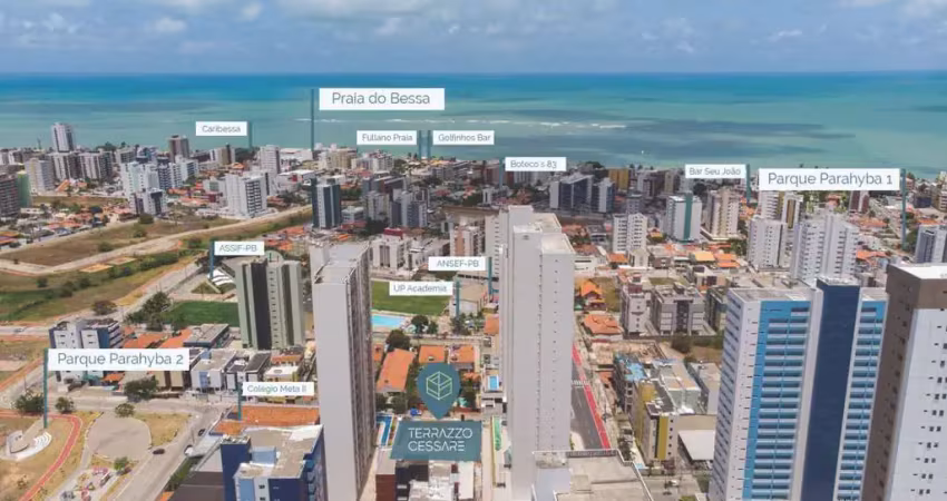 Apartamento pronto pra morar, 3 quartos à venda no jardim oceania, joão pessoa - paraíba. preço especial últimas unidades.