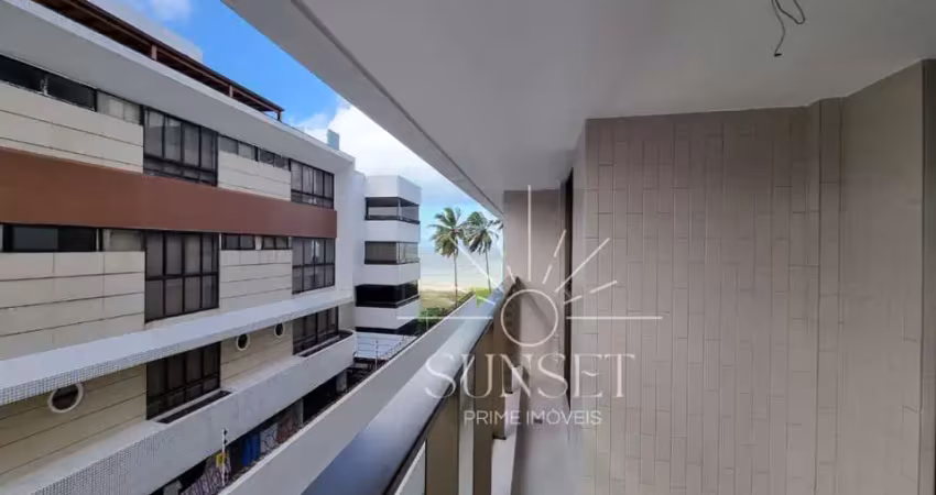 Alto padrão, frente mar, pé na areia, pronto para morar! apartamento 2 quartos à venda no jardim oceania, joão pessoa - paraíba.