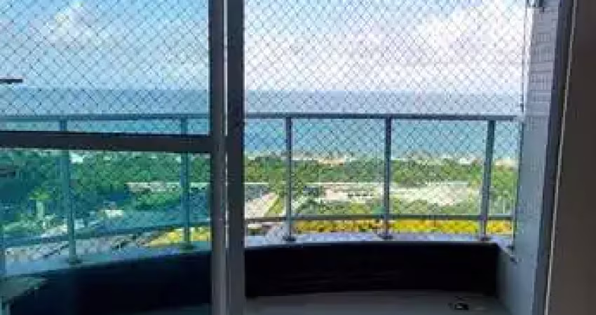 Apartamento mobiliado, vista mar privilegiada. 3 quartos, 1 suíte à venda no altiplano cabo branco - joão pessoa/pb