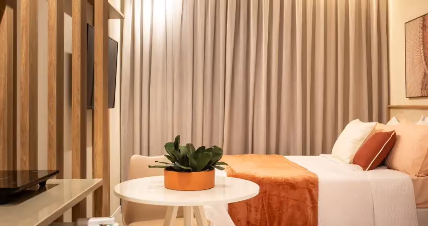 Investimento excelente e facilitado! studio / flat pertinho da praia à venda em cabedelo - paraíba. ed.  alta wave.