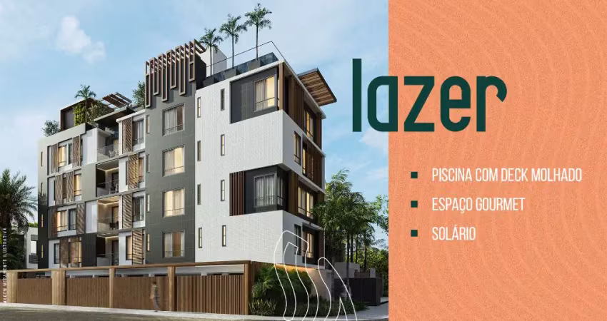 A poucos passos da praia. apartamento novo e pronto pra morar 3 quartos, 2 suítes - 02 vagas à venda em camboinha - cabedelo - paraíba.