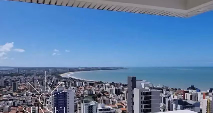 Cobertura para venda em joão pessoa, bessa, 3 dormitórios, 3 suítes, 2 vagas