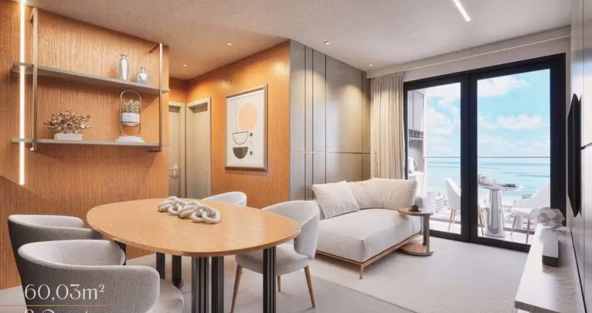 Lançamento 2 e 3 quartos perto da praia em intermares
