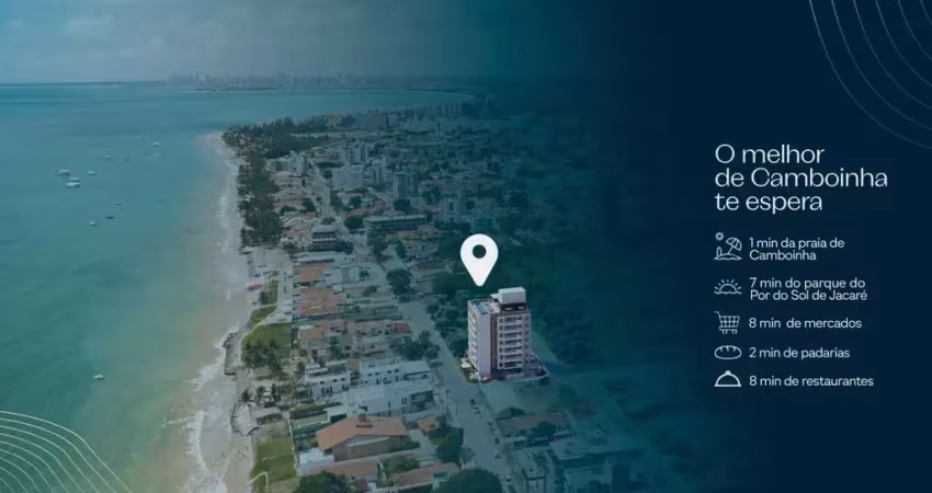 Apartamento com 2 quartos à venda na Rua Rodrigues de Carvalho, 444, Camboinha, Cabedelo
