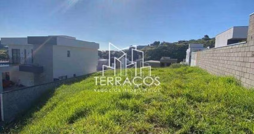 CONDOMÍNIO TERRAS DE JUNDIAÍ, TERRENO EM ACLIVE À VENDA, BAIRRO VALE AZUL