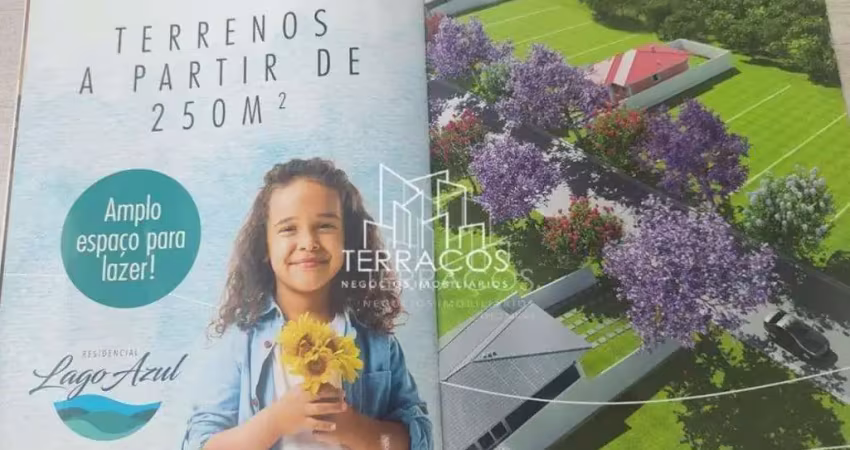 Terrenos à venda no recèm entregue condomínio lago azul em jundiaí sp