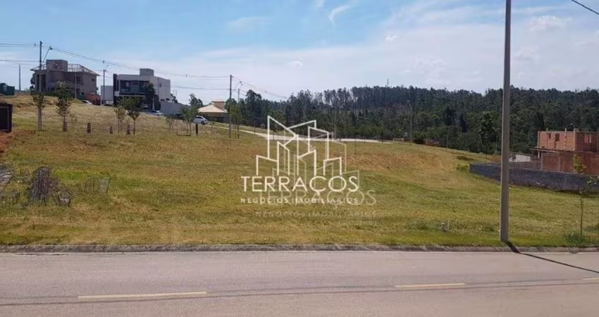 LINDO TERRENO COM SUAVE ACLIVE À VENDA, COM PROJETO APROVADO, CONDOMÍNIO DE ALTO PADRÃO TERRAS DA ALVORADA, ITUPEVA SP