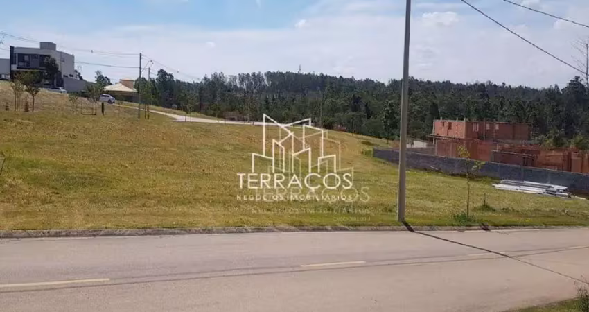 Lindo terreno com suave aclive à venda, com projeto aprovado, condomínio de alto padrão terras da alvorada, itupeva sp