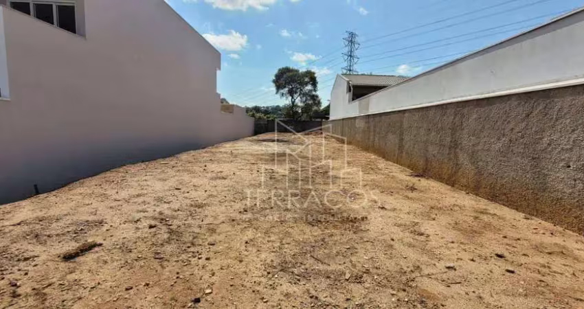 Excelente terreno, totalmente plano a venda no condomínio residencial casoni, parque da represa, jundiaí sp