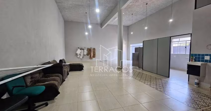 Salão para alugar, 250 m² por r$ 4.500,00/mês - chácara malota - jundiaí/sp