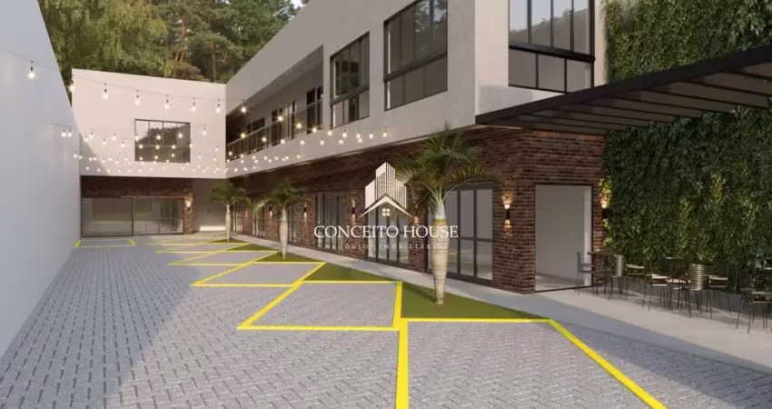Empreendimento novo - composto por 7 lojas, 7 salas e 5 banheiros