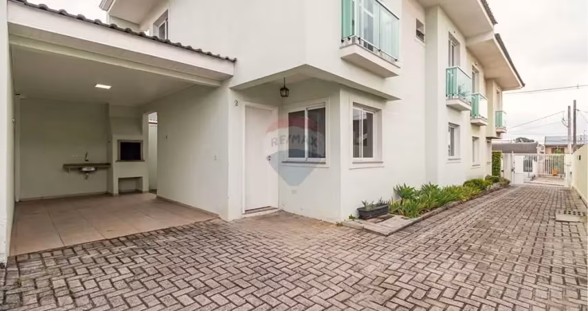 SOBRADO EM CONDOMÍNIO COM 3 QUARTOS 1 SUÍTE - 117,16m²