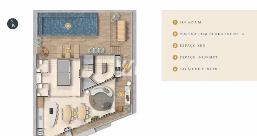 Apartamento 2 Quartos com 1 Suíte - Pagani