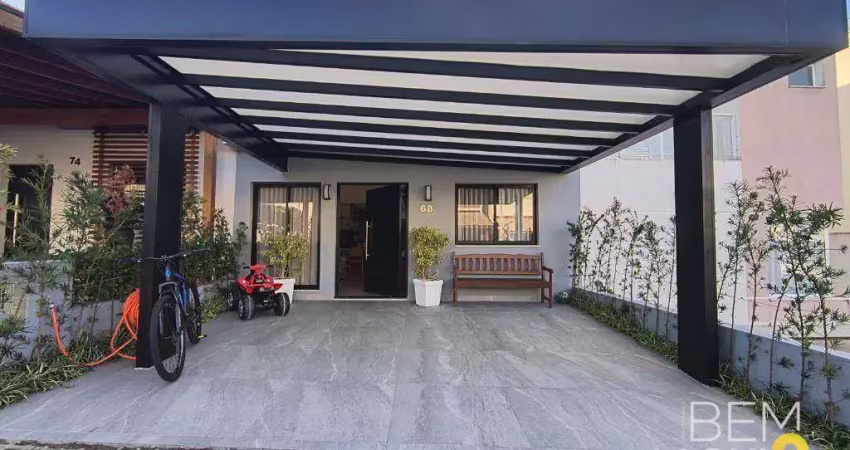 Casa com 3 dormitórios à venda, 120 m² por r$ 850.000,00 - condomínio portal dos sabias - itu/sp