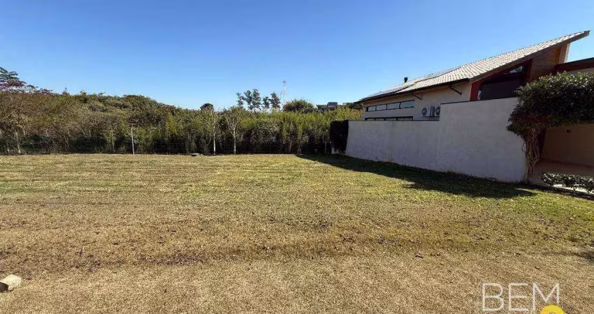 Terreno em condomínio fechado à venda na Alameda do Abraço, Loteamento Residencial Una, Itu