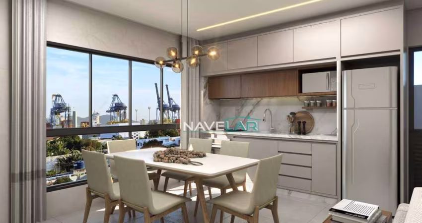 Lindo apartamento com 2 dormitórios no Centro de Navegantes