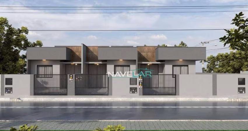 Casa com 3 dormitórios à venda, 70 m² por R$ 495.000,00 - Gravatá - Navegantes/SC