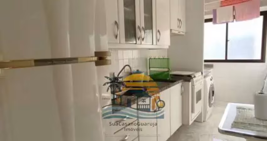 Apartamento com 2 dormitórios à venda, 80 m² por R$ 480.000,00 - Praia da Enseada – Aquário - Guarujá/SP