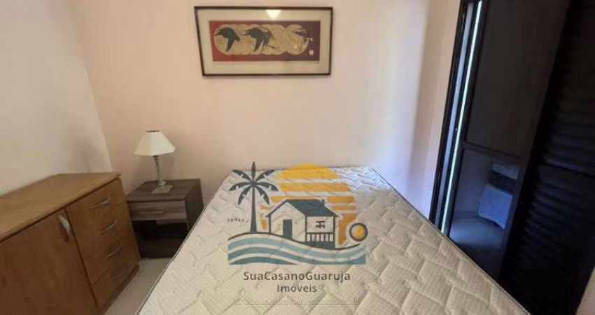 Apartamento com 3 dormitórios, 100 m² - venda por R$ 750.000,00 ou aluguel por R$ 5.780,00/mês - Praia da Enseada - Fórum - Guarujá/SP