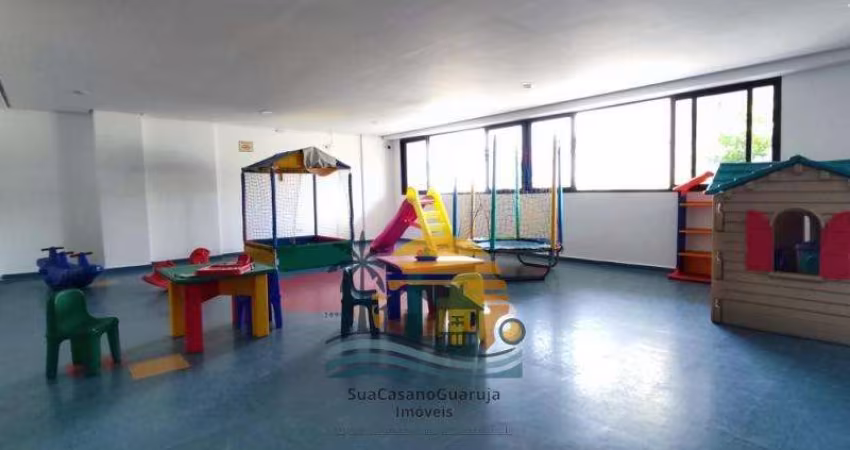 Apartamento com 3 dormitórios à venda, 100 m² por R$ 650.000,00 - Praia da Enseada - Fórum - Guarujá/SP