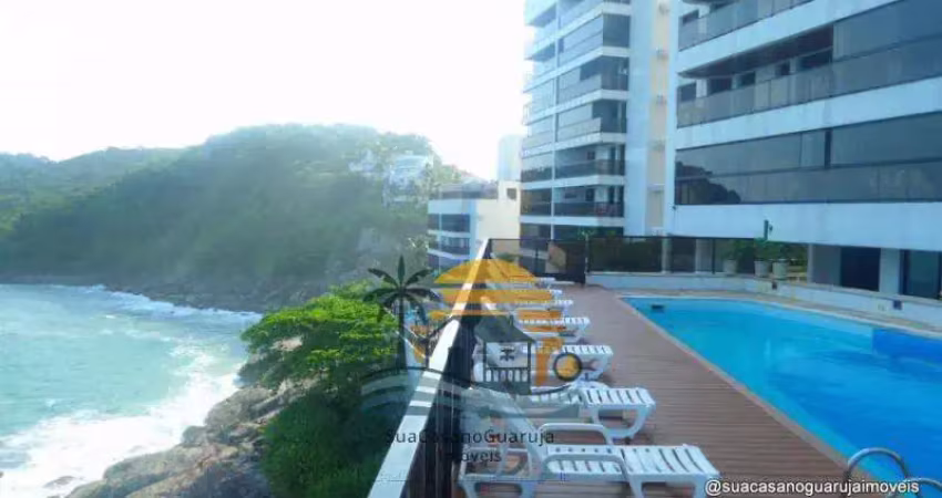 Apartamento costão das tartarugas com 2 dormitórios à venda, 87 m² por r$ 950.000 - praia da enseada – tortugas - guarujá/sp