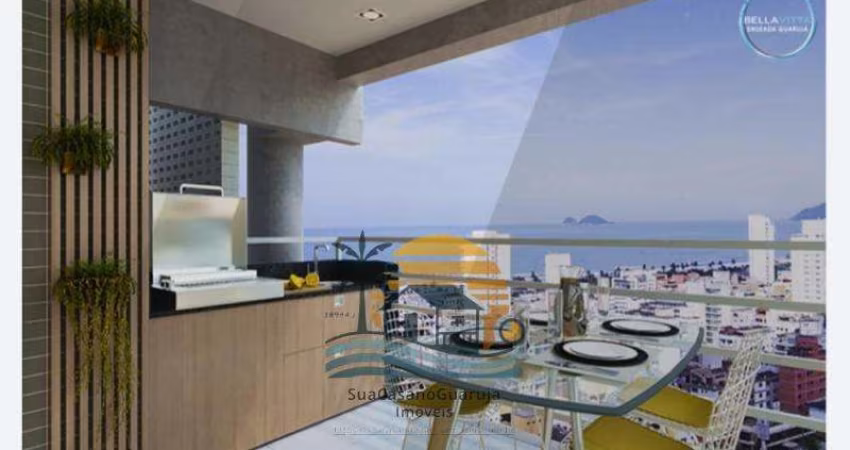 Apartamento com 2 dormitórios à venda, 67 m² por R$ 628.926,48 - Praia da Enseada – Aquário - Guarujá/SP