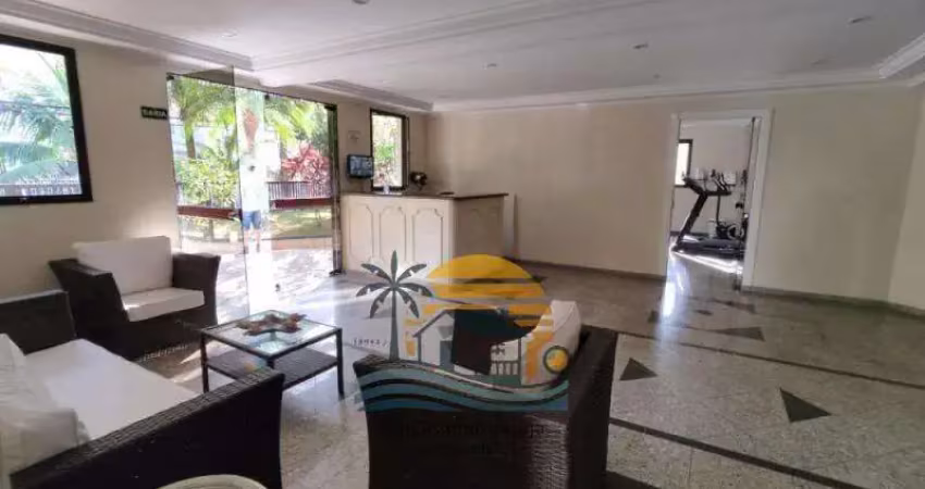 Apartamento com 2 dormitórios à venda, 80 m² por r$ 450.000,00 - praia da enseada – aquário - guarujá/sp
