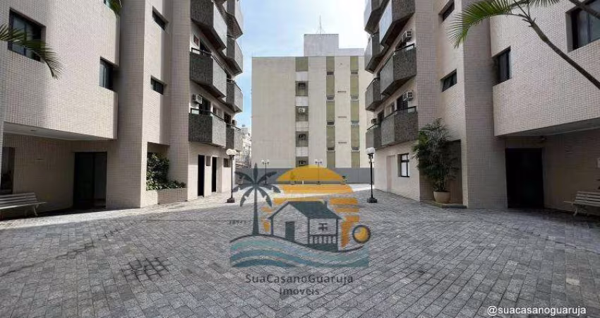 Apartamento com 2 dormitórios à venda, 64 m² por R$ 450.000,00 - Praia da Enseada – Hotéis - Guarujá/SP