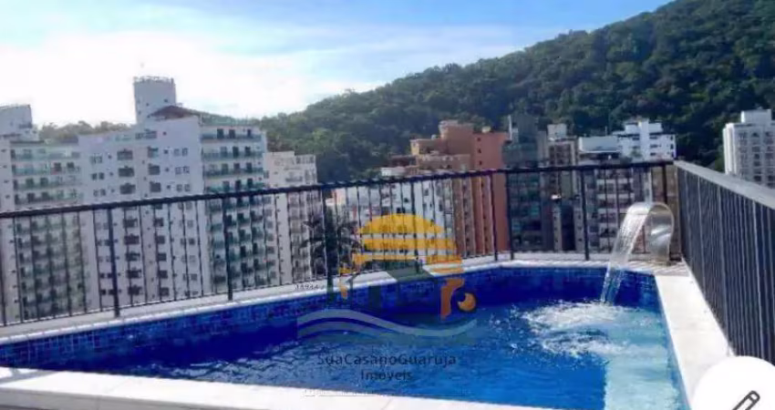 Cobertura com 3 dormitórios à venda, 300 m² por r$ 1.200.000,00 - barra funda - guarujá/sp