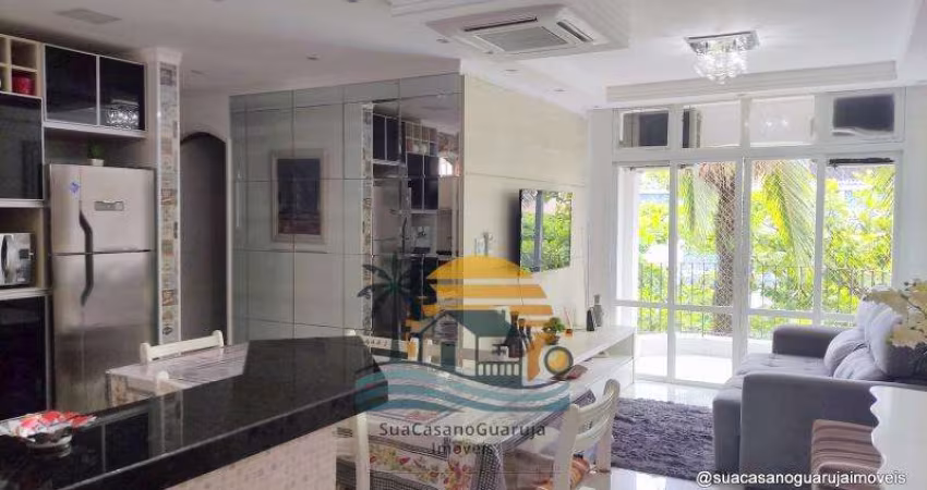 Apartamento com 3 dormitórios à venda, 86 m² por R$ 500.000,00 - Praia da Enseada – Aquário - Guarujá/SP