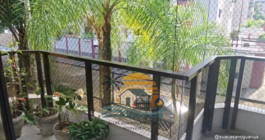 Apartamento com 3 dormitórios à venda, 176 m² por r$ 450.000,00 - praia da enseada – hotéis - guarujá/sp