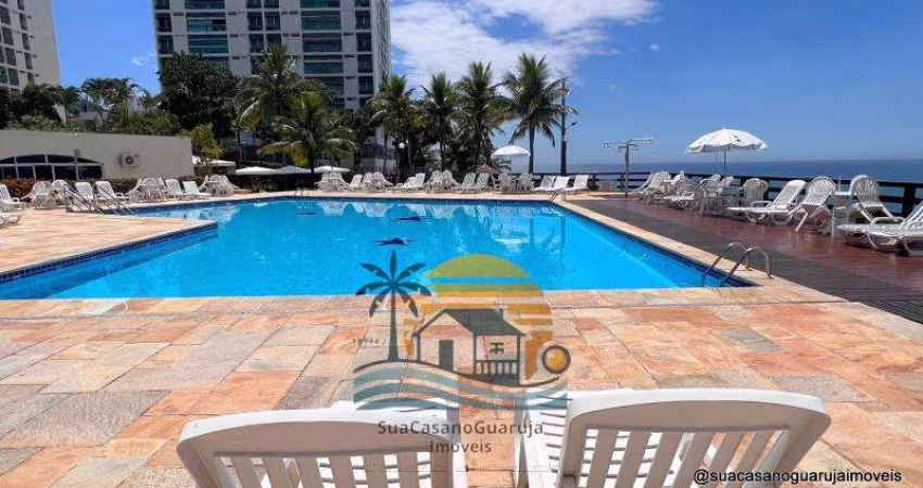 Apartamento Penhasco 5 Estrelas com 3 dormitórios à venda, 100 m² por R$ 580.000 - Praia da Enseada – Tortugas - Guarujá/SP