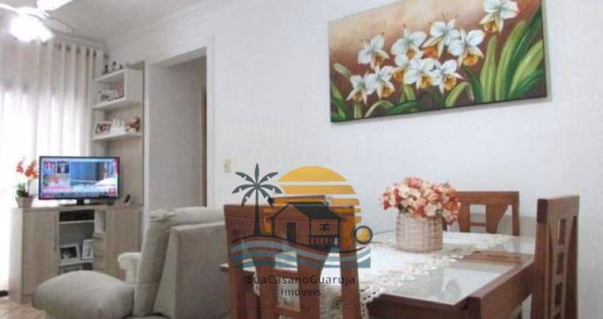 Apartamento com 3 dormitórios à venda, 70 m² por R$ 380.000,00 - Praia da Enseada – Hotéis - Guarujá/SP