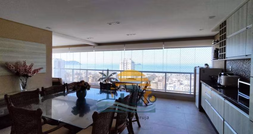 Apartamento com 3 dormitórios à venda, 103 m² por R$ 1.100.000,00 - Praia da Enseada – Aquário - Guarujá/SP