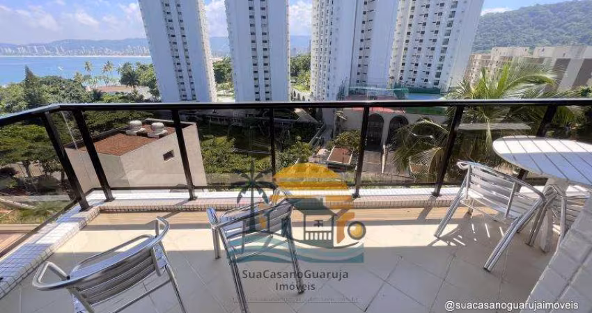 Apartamento Costão das Tartarugas com 3 dormitórios, 87 m² - venda por R$ 700.000 aluguel por R$ 4.930/mês - Praia da Enseada - Tortugas - Guarujá/SP
