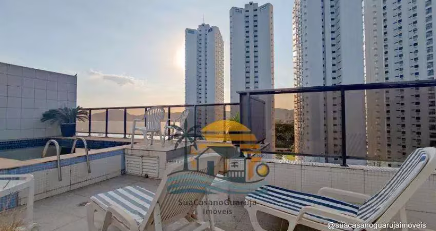 Cobertura Costão das Tartarugas 3 dormitórios à venda, 174 m² por R$ 990.000 - Praia da Enseada – Tortugas - Guarujá/SP