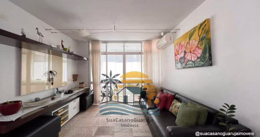 Apartamento com 3 dormitórios à venda, 100 m² por R$ 750.000,00 - Praia da Enseada – Tortugas - Guarujá/SP