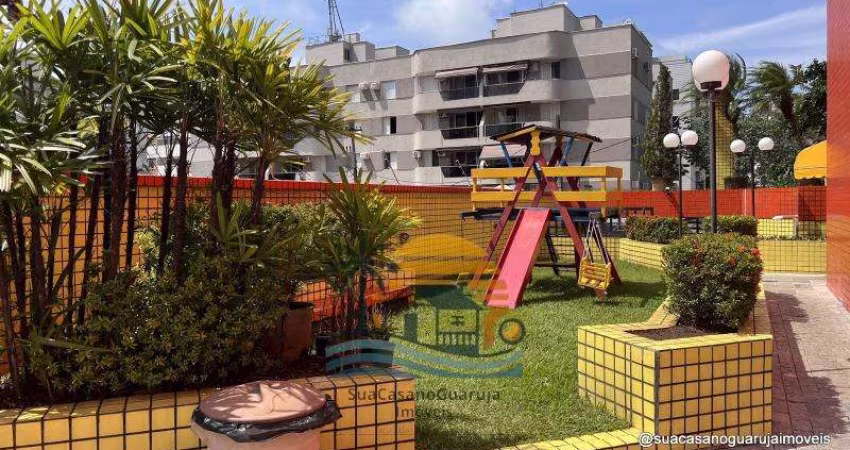 Apartamento com 2 dormitórios à venda, 70 m² por R$ 370.000,00 - Praia da Enseada - Rufinos - Guarujá/SP