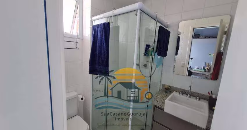 Apartamento com 2 dormitórios à venda, 80 m² por R$ 720.000,00 - Praia da Enseada - Tortugas - Guarujá/SP