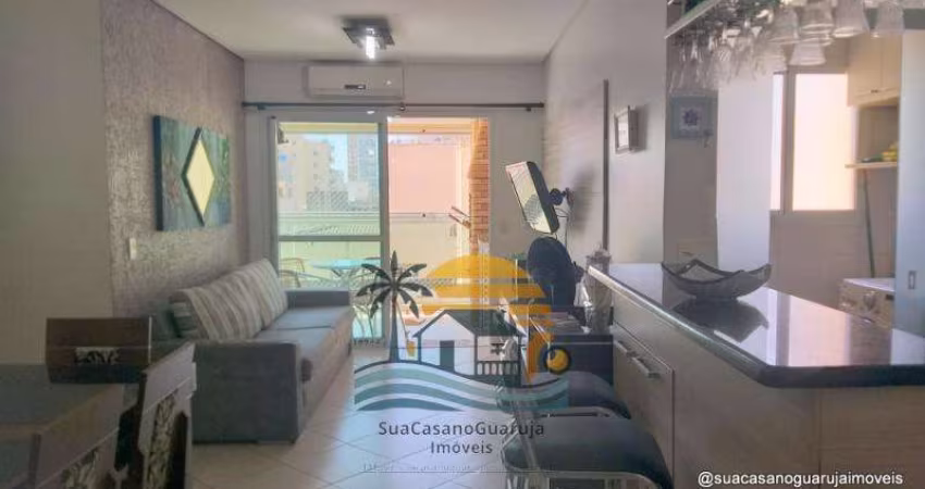 Apartamento com 3 dormitórios à venda, 94 m² por R$ 650.000,00 - Praia da Enseada – Aquário - Guarujá/SP