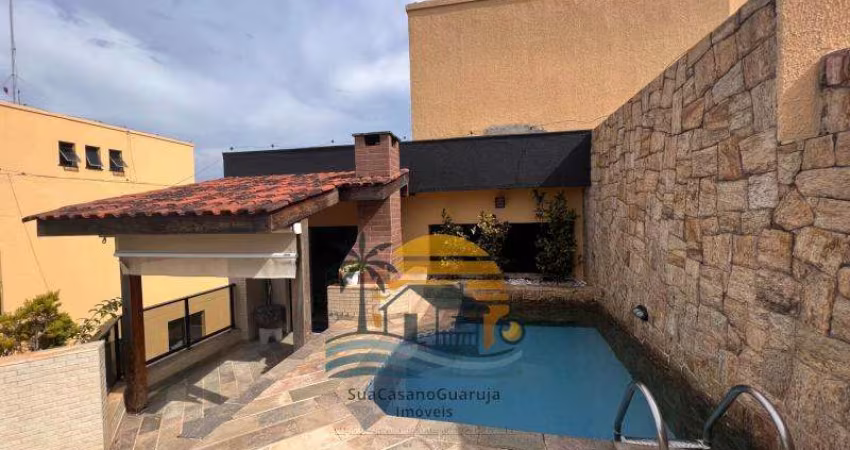 Apartamento com 2 dormitórios à venda, 160 m² por R$ 900.000,00 - Praia da Enseada – Aquário - Guarujá/SP