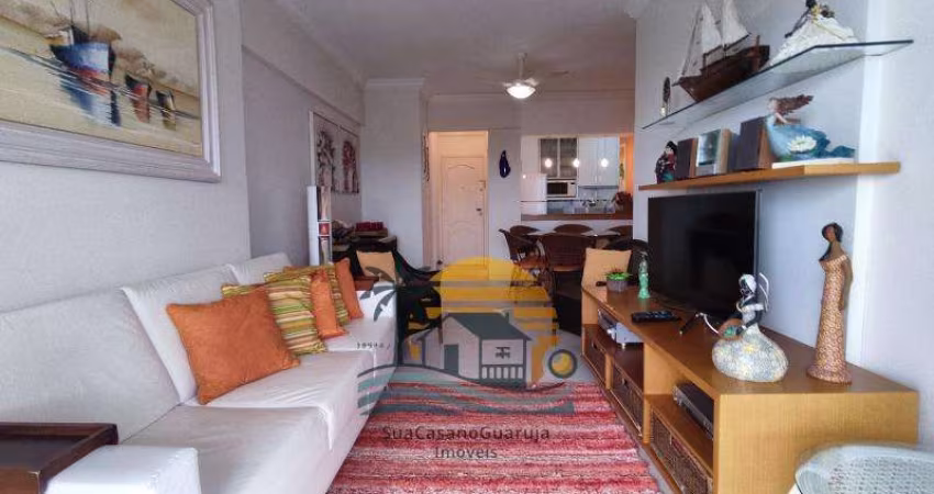 Apartamento com 3 dormitórios à venda, 94 m² por R$ 1.000.000,00 - Praia da Enseada - Fórum - Guarujá/SP