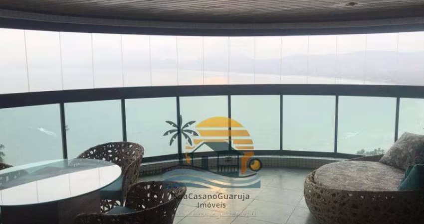 apartamento frente mar venda condominio tortugas 4 suites tortugas 224 m2 2 vagas parque enseada guaruja cod AP356577V