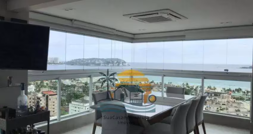 Apartamento 4 suites 151 m2 2 vagas 6 banheiros r$ 2500000 guaruja sp balneario cidade atlantica cod ap40326v
