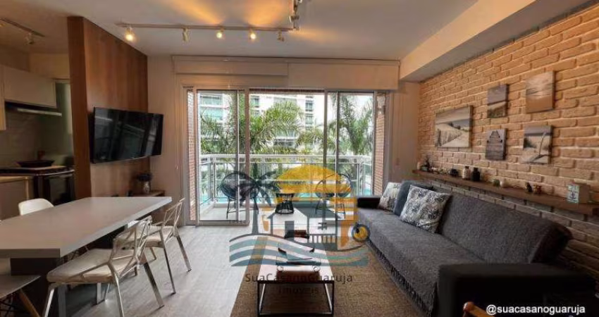 apartamento 2 dormitorios 2 suites 80 m2 2 vagas 750000 penhasco das tartarugas guaruja sp cod AP20203V