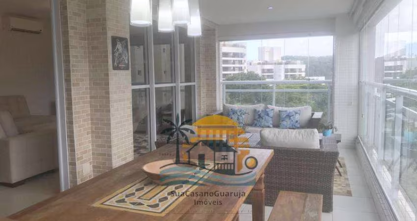 apartamento 3 suites 158 m2 3 vagas R$ 1400000 condominio verde mar praia da enseada guaruja sp cod APP86951V