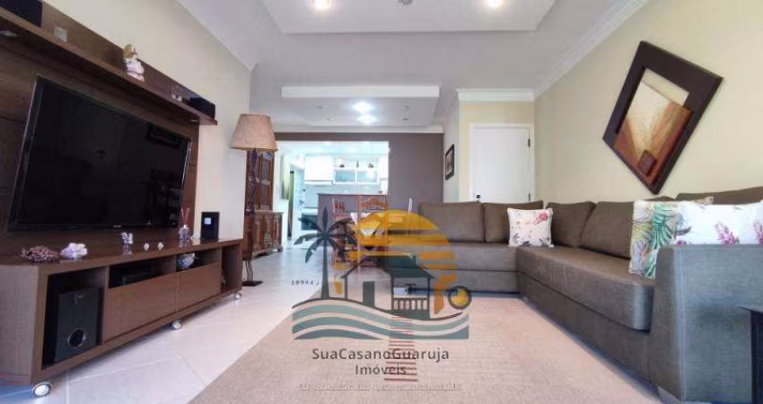 apartamento 3 dormitorios 2 suites 132 m2 2 vagas  vista mar costao das tartartugas guaruja cod AP1122191V