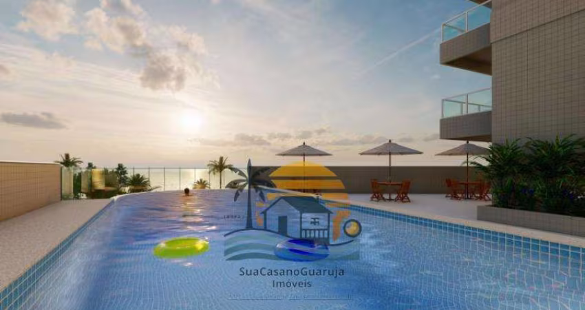 Lançamento em frente ao mar Praia Grande apartamento, 2 ou 3 dormitórios, 69 m² ou 111 m² 1 vaga ou 2 vagas, lazer completo, ótima localização LN16503V