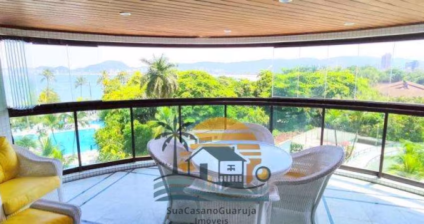 apartamento 4 suites tortugas guaruja 224 m2 2 vagas frente mar parque enseada guaruja cod APF62629V
